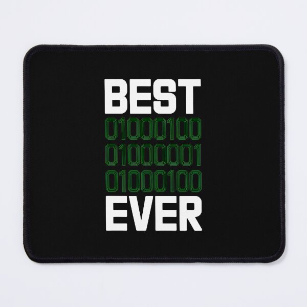 Item preview, Best DAD Ever Binary Code ASCII Funny IT designed and sold by MagicWander.
