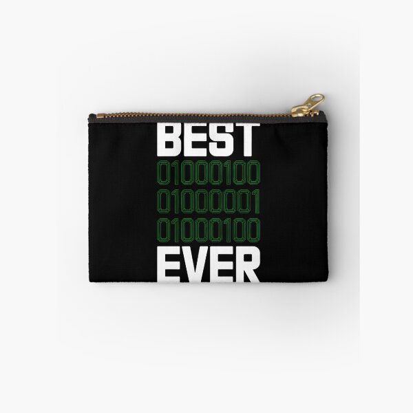 Item preview, Best DAD Ever Binary Code ASCII Funny IT designed and sold by MagicWander.