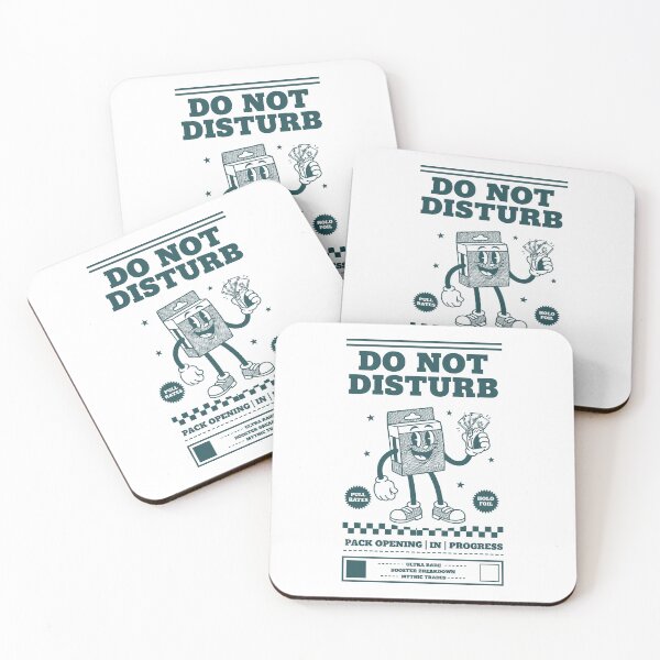 Item preview, Do Not Disturb Pack Opening In Progress Trading designed and sold by LuminOrb.