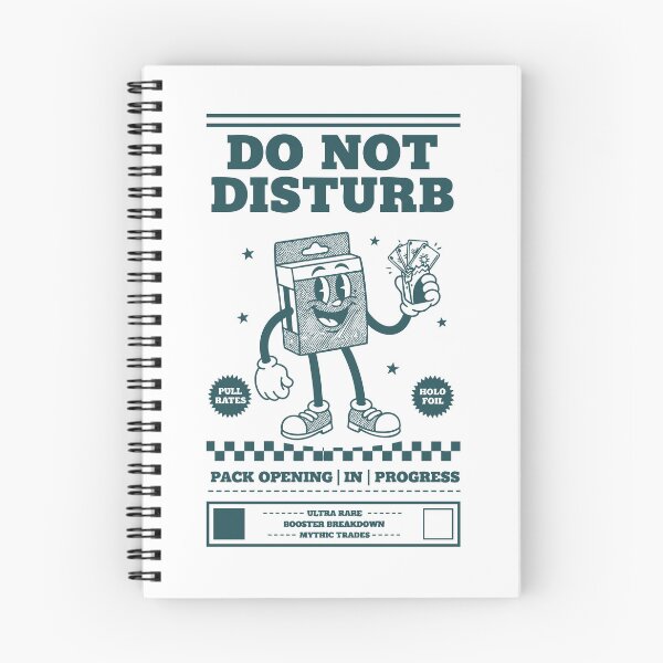 Item preview, Do Not Disturb Pack Opening In Progress Trading designed and sold by LuminOrb.