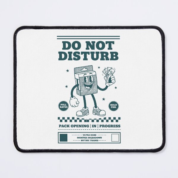 Item preview, Do Not Disturb Pack Opening In Progress Trading designed and sold by LuminOrb.