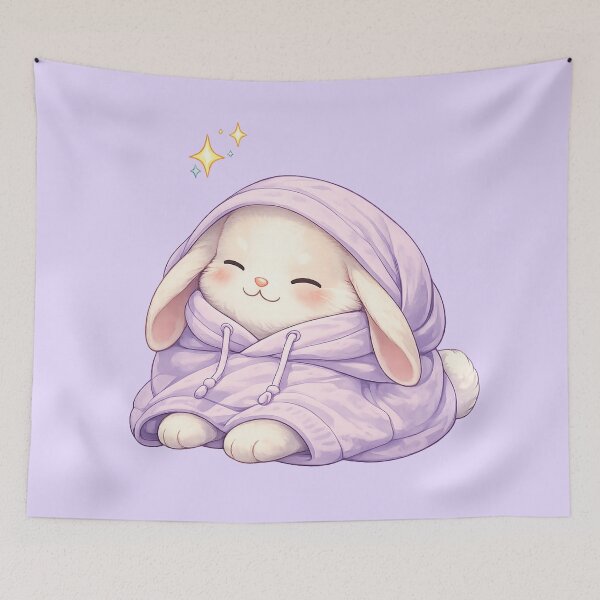 Item preview, Sleepy Bunny Burrito Cozy Wrap designed and sold by Raddoodler.