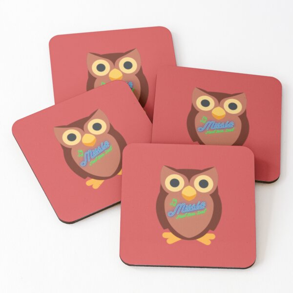 Item preview, Elegant Brown Owl Sitting Calmly designed and sold by VeenaArtStudio.