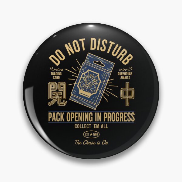 Item preview, Do Not Disturb Pack Opening In Progress Trading designed and sold by LuminOrb.