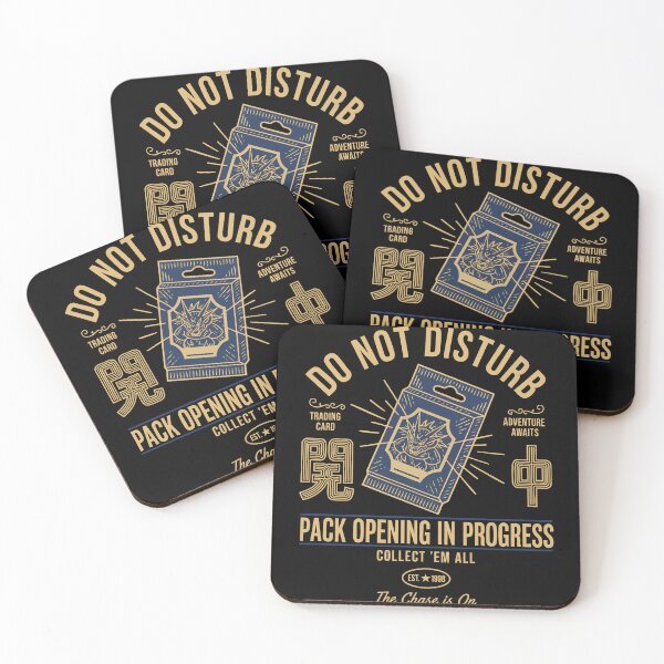 Item preview, Do Not Disturb Pack Opening In Progress Trading designed and sold by LuminOrb.