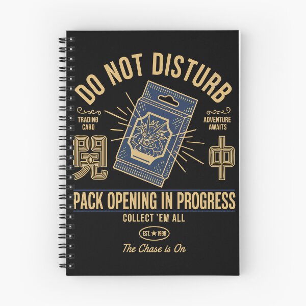 Item preview, Do Not Disturb Pack Opening In Progress Trading designed and sold by LuminOrb.