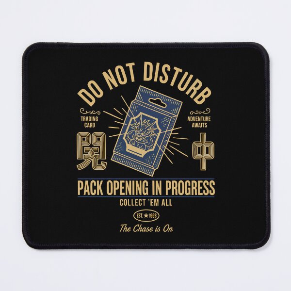 Item preview, Do Not Disturb Pack Opening In Progress Trading designed and sold by LuminOrb.