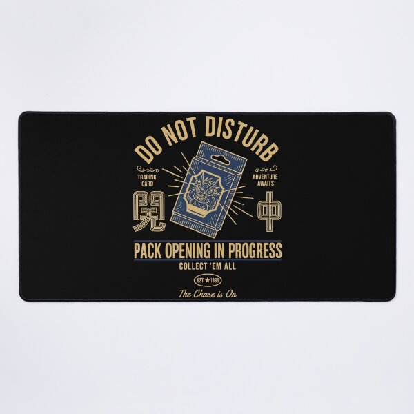 Item preview, Do Not Disturb Pack Opening In Progress Trading designed and sold by LuminOrb.