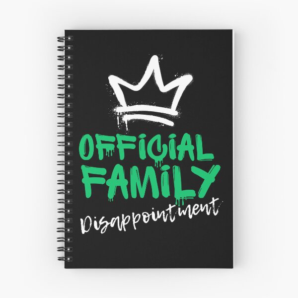 Item preview, Official Family Disappointment | Funny Sarcastic Graffiti Crown designed and sold by JB-designstudio.