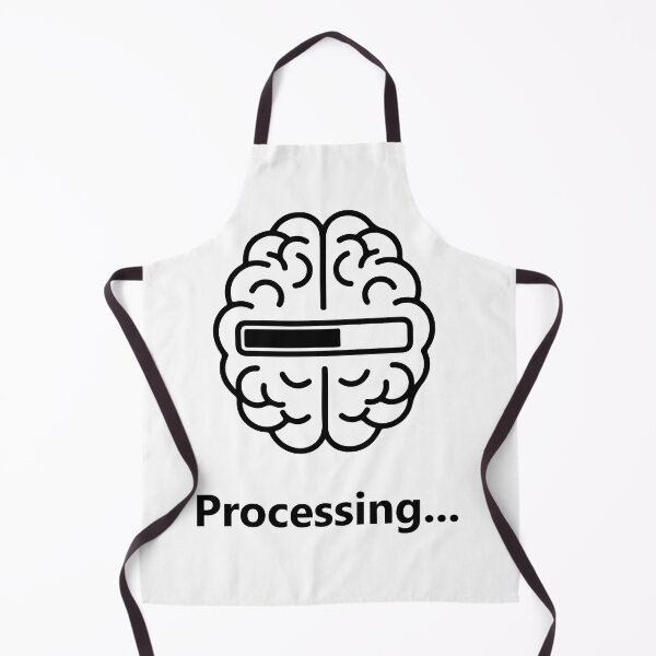 Item preview, Brain Processing Loading Shirt, Funny Overthinking Tee, Tech Humor Mental Loading T-Shirt designed and sold by Design-Pro-21.
