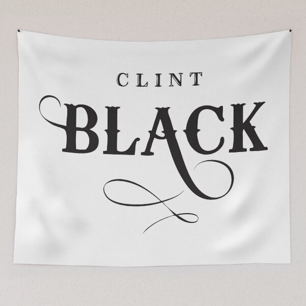 Item preview, Moon Clint Black Glow Tranquility designed and sold by Danielaadvant.