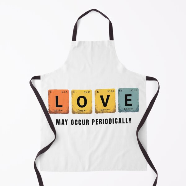 Item preview, Love May Occur Periodically - Funny Science Pun designed and sold by Found Dream.