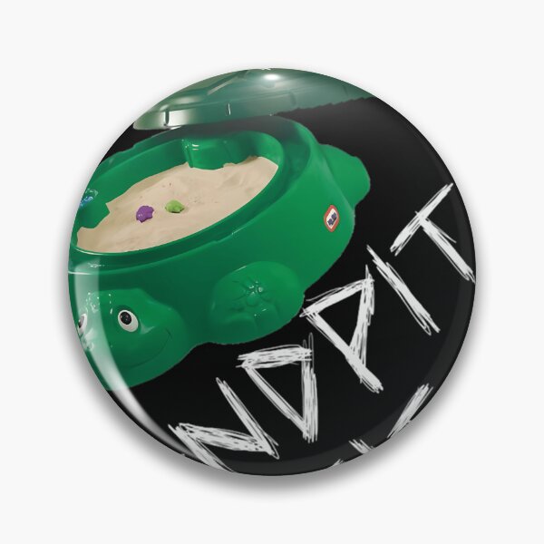 Item preview, This Is Sandpit Turtle - Bmth Meme - White On Black designed and sold by SeeApp.