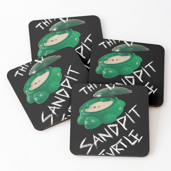 Item preview, This Is Sandpit Turtle - Bmth Meme - White On Black designed and sold by SeeApp.