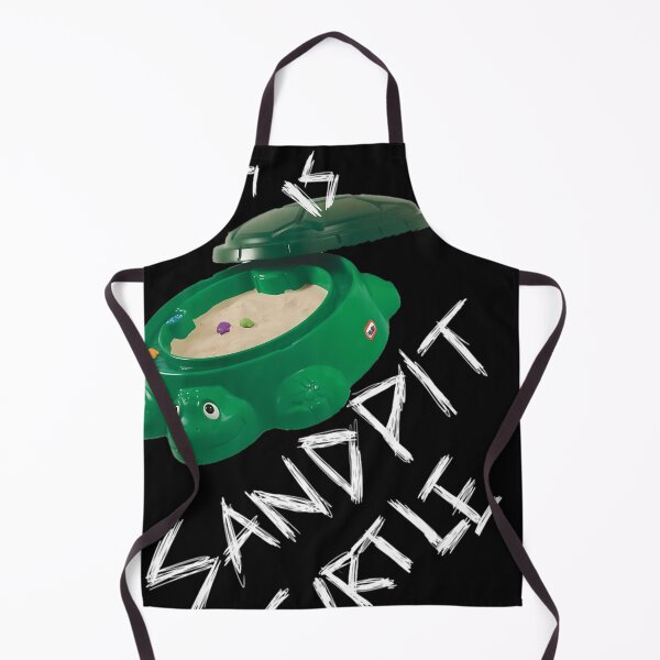 Item preview, This Is Sandpit Turtle - Bmth Meme - White On Black designed and sold by SeeApp.