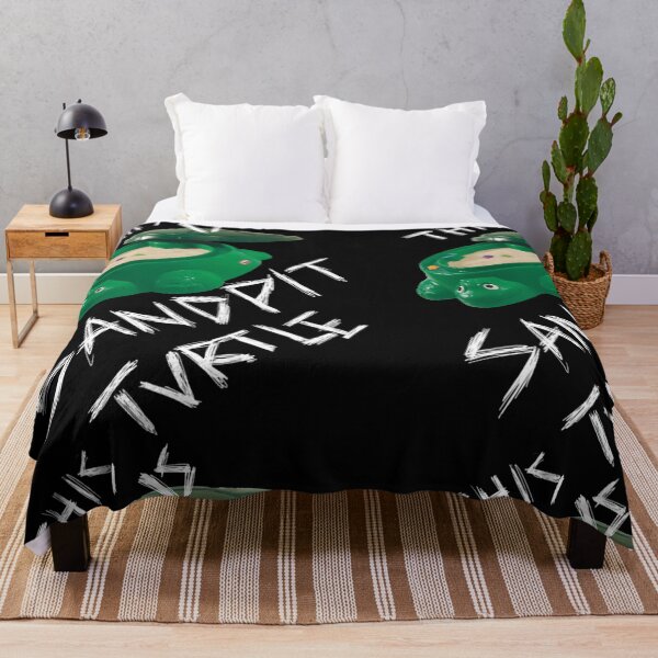 Item preview, This Is Sandpit Turtle - Bmth Meme - White On Black designed and sold by SeeApp.