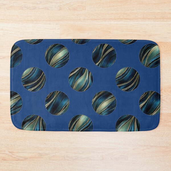 Item preview, Teal Marble Circles designed and sold by annenambiro.