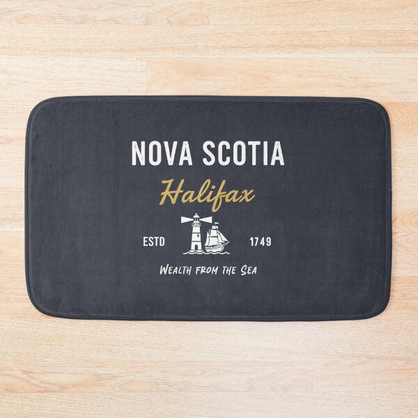 Item preview, Halifax Nova Scotia Canada Simple Lighthouse Boat Pride Motto  designed and sold by HowToCanadian.
