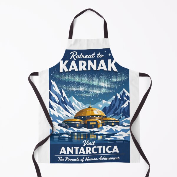 Item preview, Karnak Antarctica Vintage Travel Poster Art designed and sold by agearb.