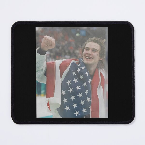 Item preview, Jack Hughes USA Hockey - Jack Hughes Missing Teeth USA Hockey, Jack Hughes USA Hockey Golden Goal Champion 2026 designed and sold by CLOUDYMOODS.