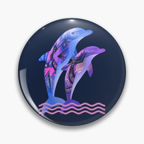 Item preview, Chinook Dolphins | Tribal Spirit Sea Art designed and sold by WestIndigo.