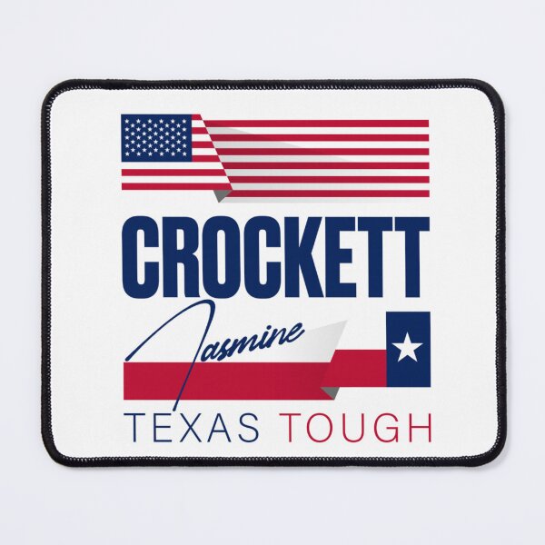 Item preview, Crockett Jasmine Texas Tough State Pride Flag Political Empowerment Graphic Design designed and sold by HuserPiri.