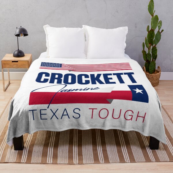 Item preview, Crockett Jasmine Texas Tough State Pride Flag Political Empowerment Graphic Design designed and sold by HuserPiri.