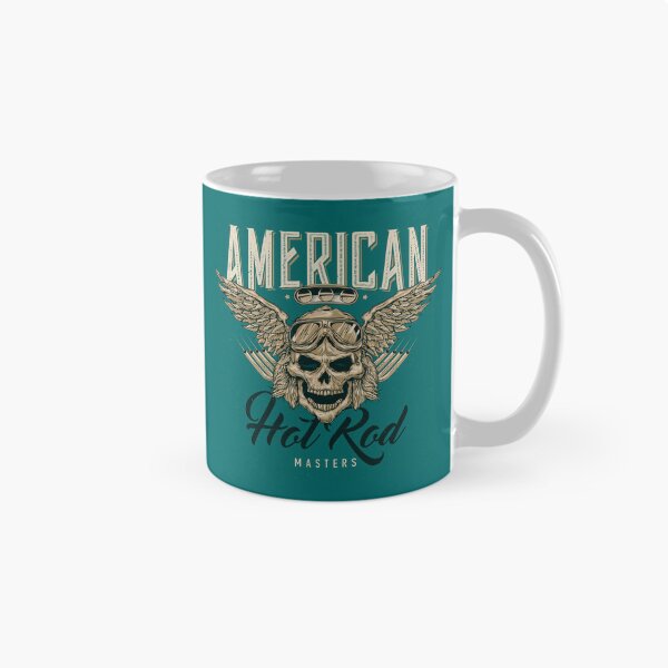 Item preview, American Hot Rod Skull Vintage Design designed and sold by rahuljyn.