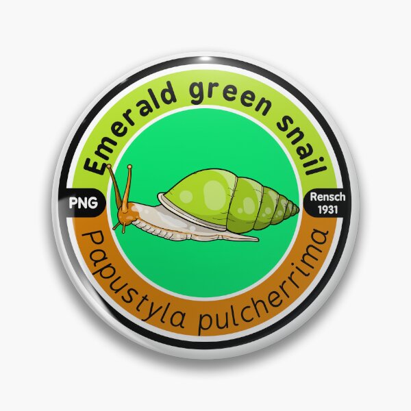 Item preview, Emerald green snail designed and sold by LucasKias.