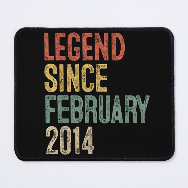 Item preview, Vintage Legend Since February 2014 Retro 12th Birthday Gift Idea For Boys designed and sold by HuserPiri.