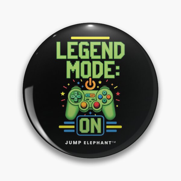 Item preview, Legend Mode On designed and sold by Jump Elephant.