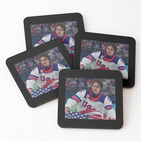 Item preview, Jack Hughes USA Hockey - Jack Hughes Missing Teeth USA Hockey, Jack Hughes USA Hockey Golden Goal Champion 2026 designed and sold by CLOUDYMOODS.