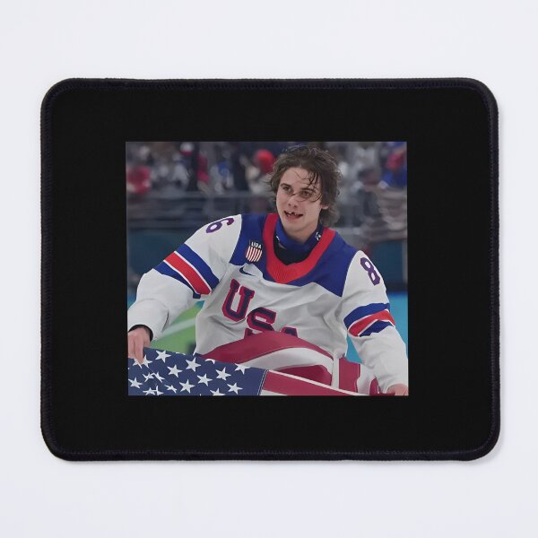 Item preview, Jack Hughes USA Hockey - Jack Hughes Missing Teeth USA Hockey, Jack Hughes USA Hockey Golden Goal Champion 2026 designed and sold by CLOUDYMOODS.