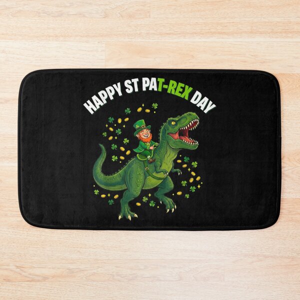 Item preview, Happy St Pat-Rex Day Leprechaun Riding T-Rex Dinosaur St Patricks Day designed and sold by HuserPiri.