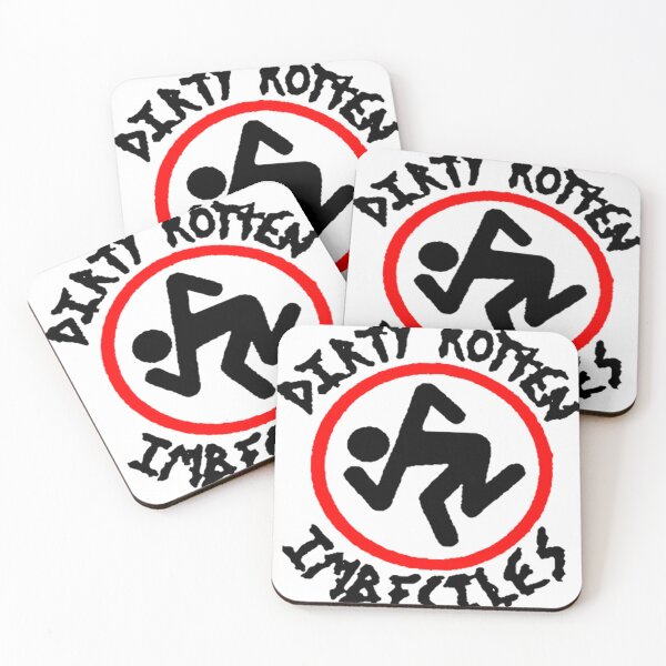 Item preview, Dirty Rotten Imbeciles Running Man Logo Crossover designed and sold by MaceyJerde.
