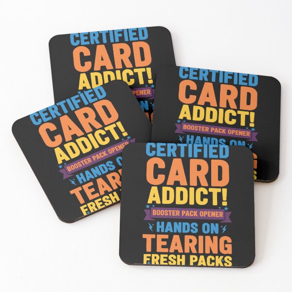 Item preview, Certified Card Addict Booster Pack Opener Trading designed and sold by LuminOrb.
