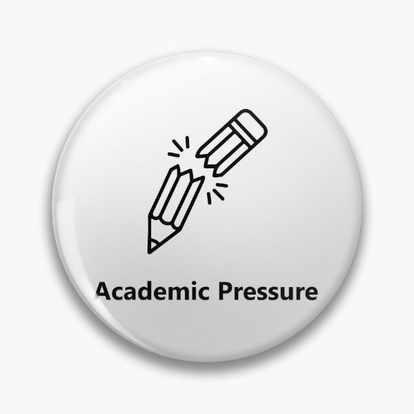 Item preview, Academic Pressure Shirt, Broken Pencil Stress Tee, Student Burnout Exam Humor T-Shirt designed and sold by Design-Pro-21.