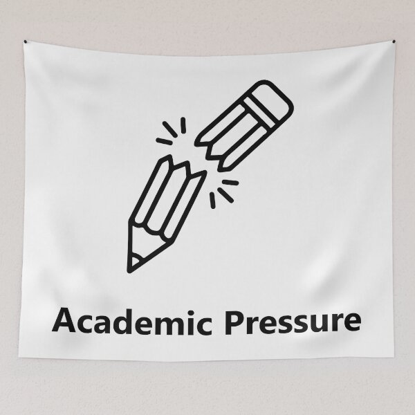Item preview, Academic Pressure Shirt, Broken Pencil Stress Tee, Student Burnout Exam Humor T-Shirt designed and sold by Design-Pro-21.