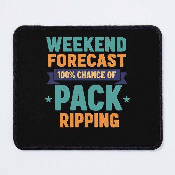 Item preview, trading card Weekend Forecast Chance Of Pack designed and sold by LuminOrb.