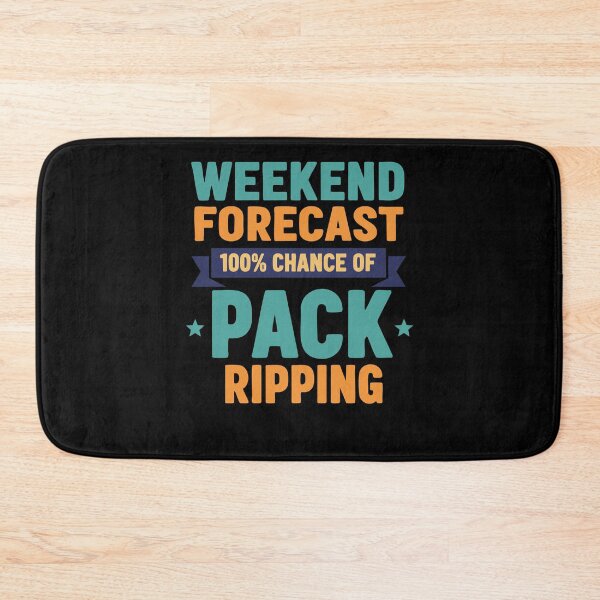 Item preview, trading card Weekend Forecast Chance Of Pack designed and sold by LuminOrb.