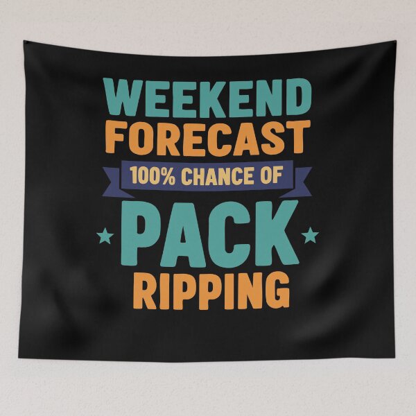 Item preview, trading card Weekend Forecast Chance Of Pack designed and sold by LuminOrb.