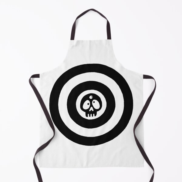 Item preview, Skull and target (black) designed and sold by Lagueny.