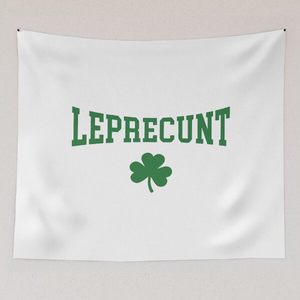 Item preview, Leprecunt Funny St Patrick’s Day Shamrock Design designed and sold by kiralynstration.