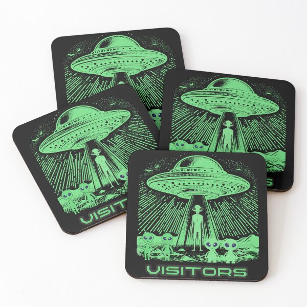 Item preview, Alien Visitors designed and sold by Aminesnip.