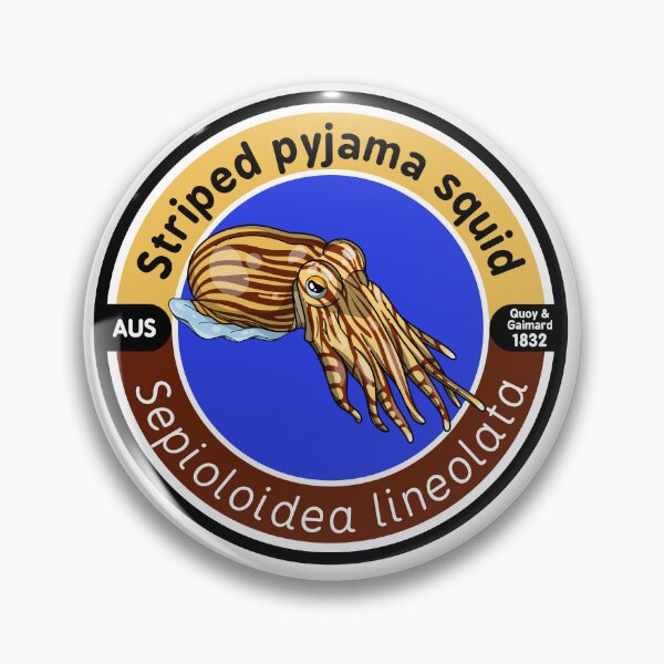 Item preview, Striped pyjama squid designed and sold by LucasKias.
