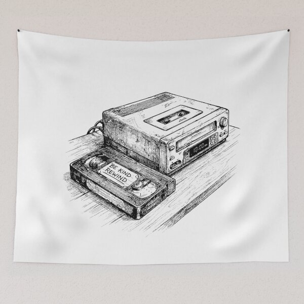 Item preview, Friday Night Rental - 90s Nostalgia designed and sold by bapupa.