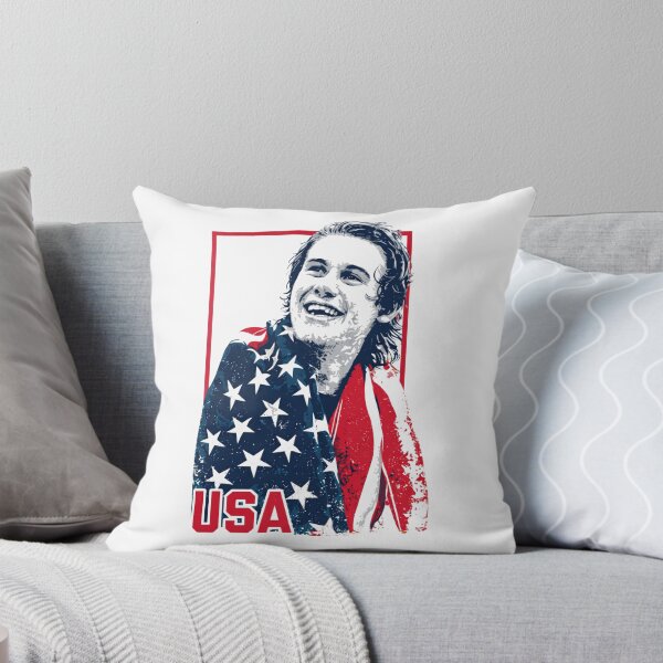 Item preview, Jack Hughes USA Hockey - Jack Hughes Missing Teeth USA Hockey, Jack Hughes USA Hockey Golden Goal Champion 2026 designed and sold by CLOUDYMOODS.