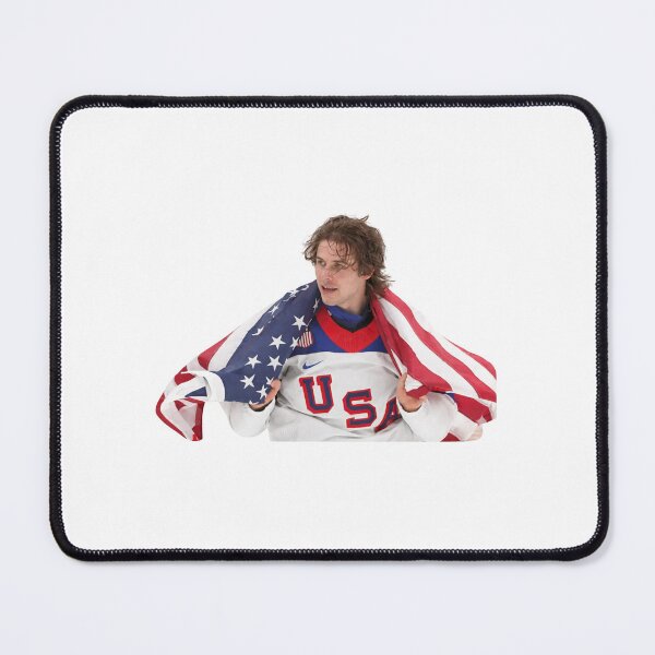 Item preview, Jack Hughes USA Hockey - Jack Hughes Missing Teeth USA Hockey, Jack Hughes USA Hockey Golden Goal Champion 2026 designed and sold by CLOUDYMOODS.