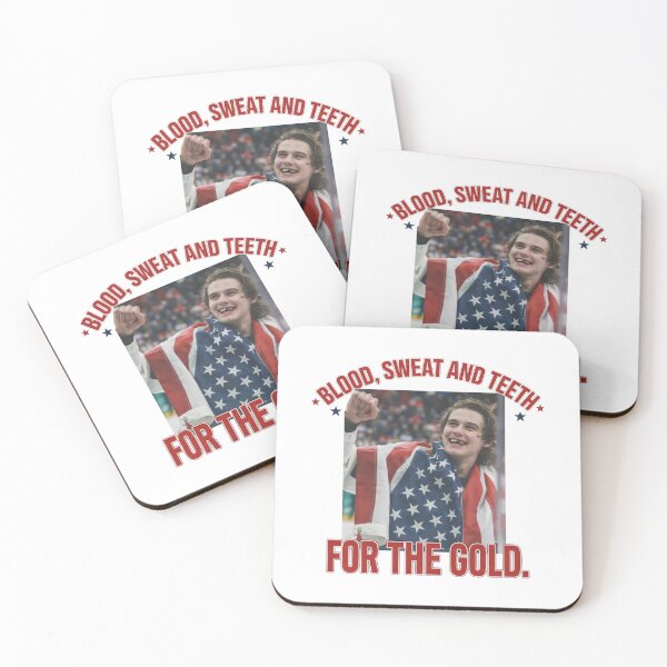 Item preview, Jack Hughes USA Hockey - Jack Hughes Missing Teeth USA Hockey, Jack Hughes USA Hockey Golden Goal Champion 2026 designed and sold by CLOUDYMOODS.