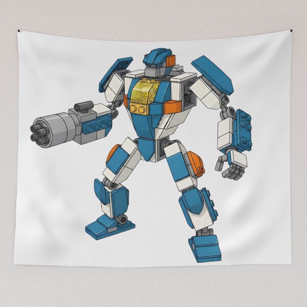 Item preview, LEGO robot designed and sold by Gold Phoenix Adro.